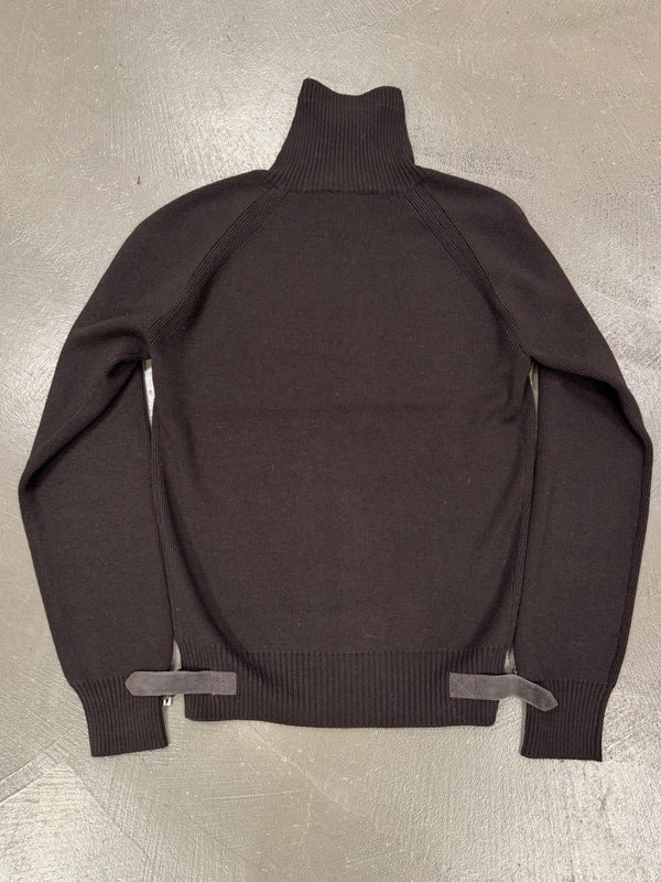 2000s Gucci by Tom Ford hybrid suede cashmere jacket