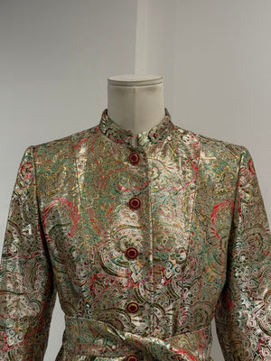 F/W1995 Yves Saint Laurent paisley jacquard jacket