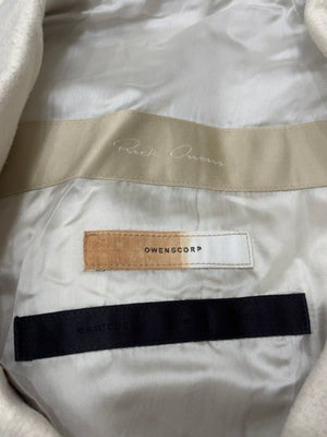 2010s Rick Owens Owenscorp long tailored coat