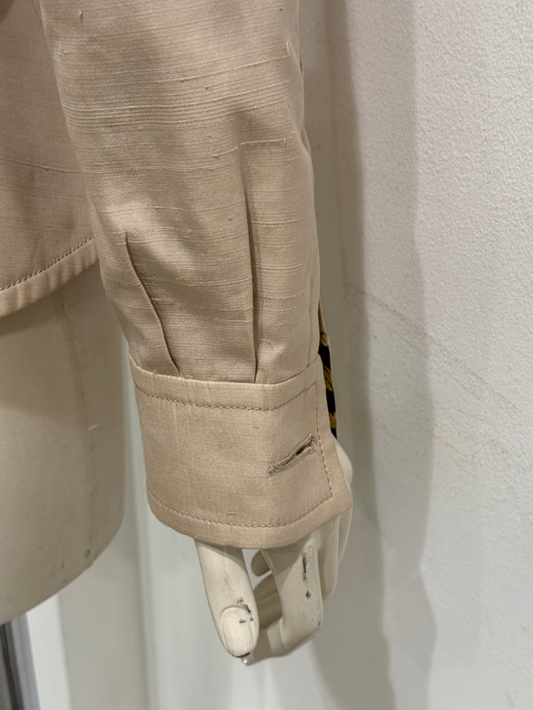 S/S1997 Christian Dior by John Galliano runway beige tailored suit
