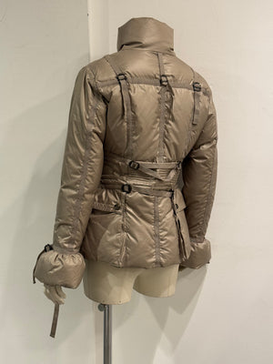 2000s Cavalli bondage harness parachute puffer  jacket