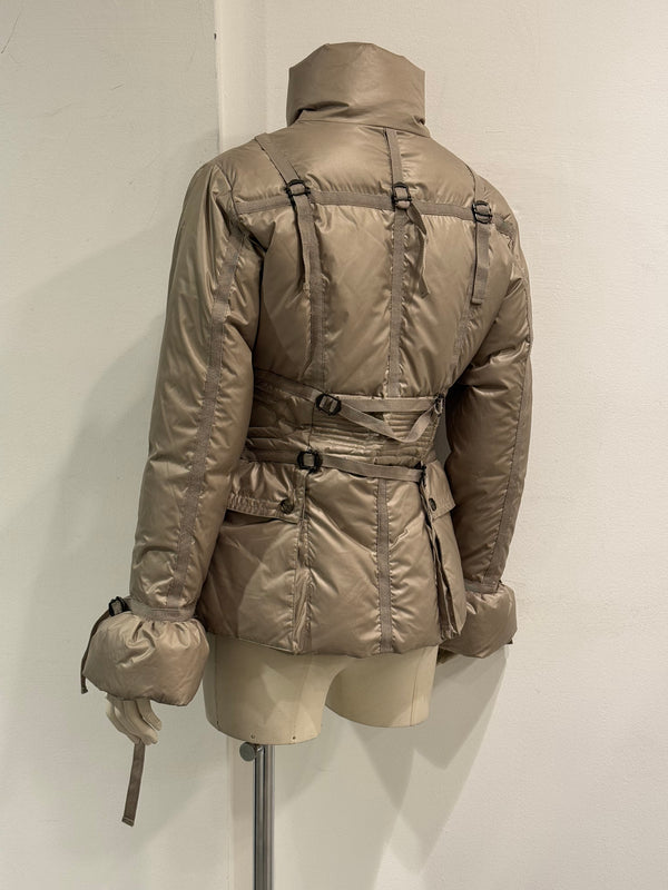 2000s Cavalli bondage harness parachute puffer  jacket
