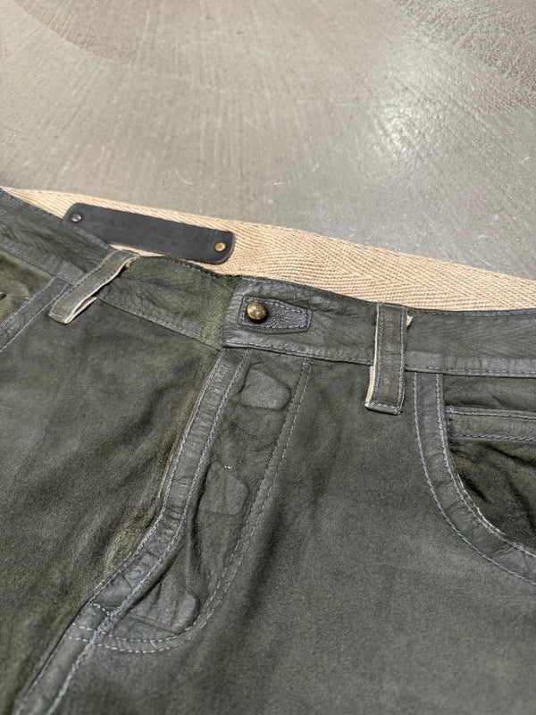 2000s Isaac Sellam lambskin leather pants