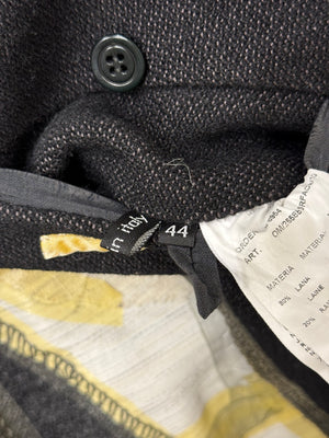 Carol Christian Poell unlined overlock dead end coat