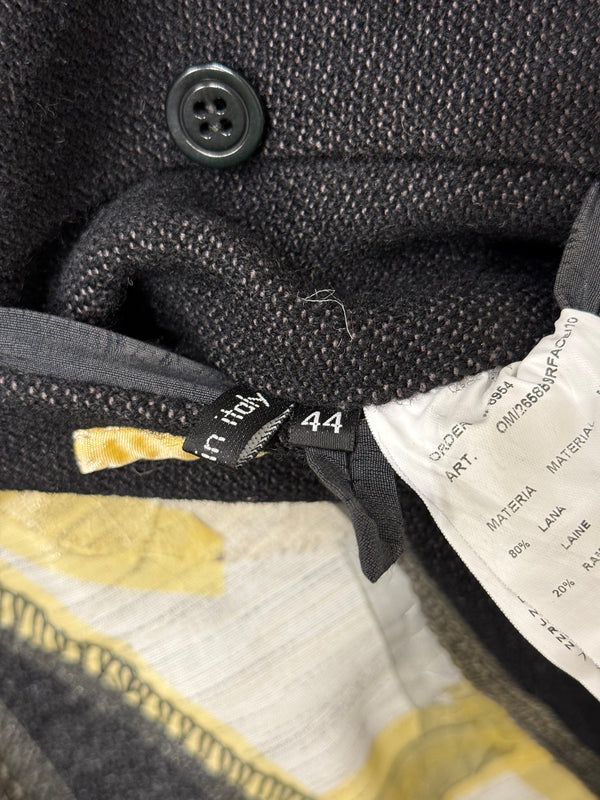 Carol Christian Poell unlined overlock dead end coat