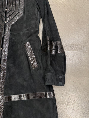 2000s Gucci by Tom Ford real python coat