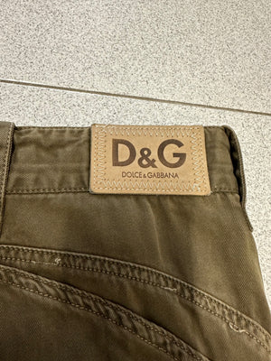 SS03 Dolce & Gabbana cargo military pants