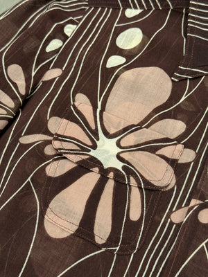S/S2003 Miu Miu floral silk shirt