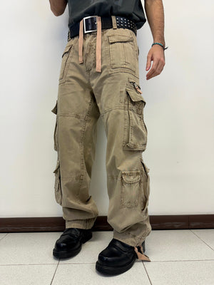 AW03 Dolce & Gabbana 18 pockets military cargo pants