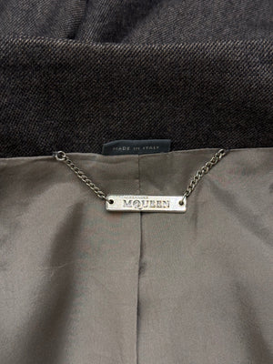 2007 Alexander McQueen structured wool blazer