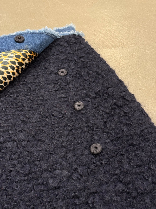 2000s Dolce & Gabbana wool midi skirt