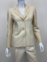 Load image into Gallery viewer, F/W 1998 Gucci by Tom Ford ecru wool set blazer and pants
