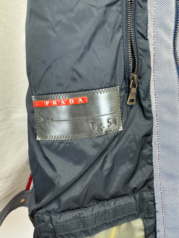 2000s Prada biker cotton jacket