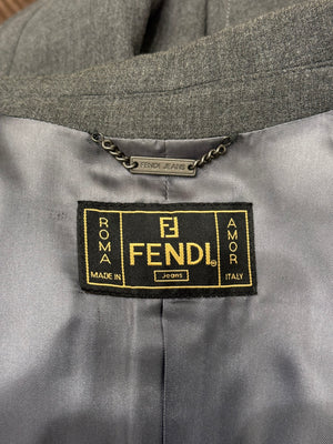 2000s Fendi military jacket