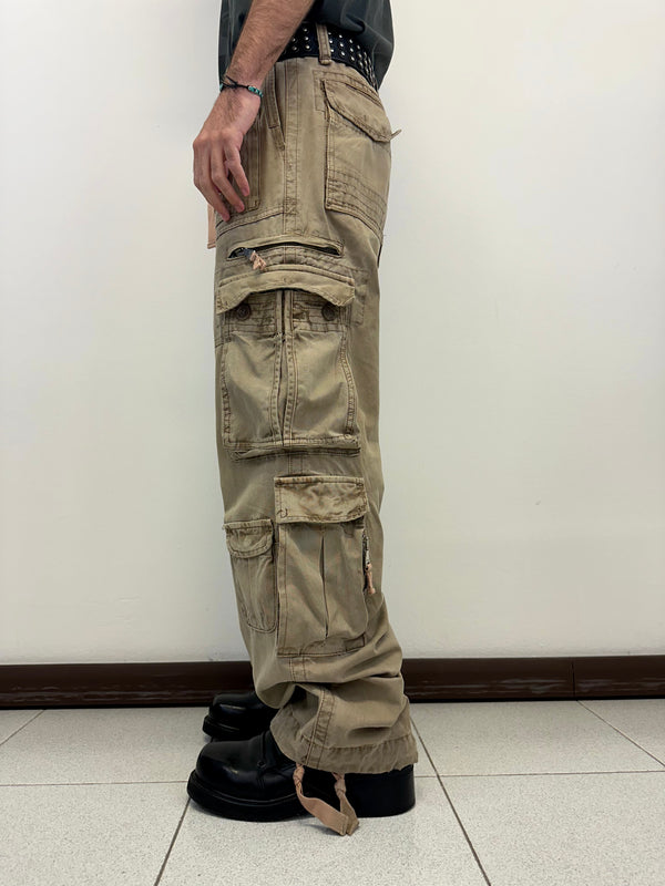 AW03 Dolce & Gabbana 18 pockets military cargo pants