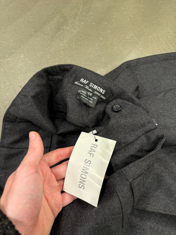 A/W 2000 Raf Simons runway suit shorts