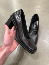 Load image into Gallery viewer, 1999 Prada biker leather heels
