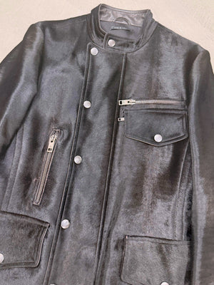 A/W2004 Gucci by Tom Ford runway pony hair utility jacket