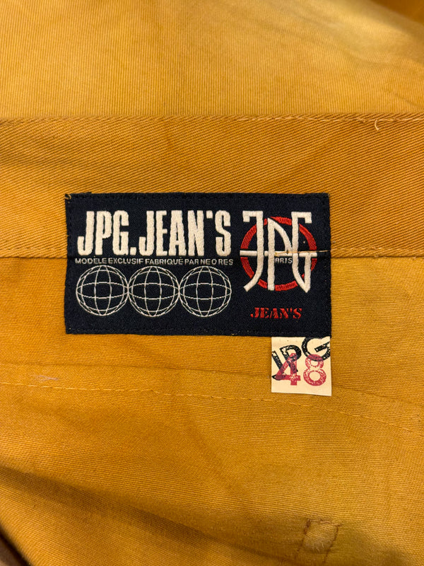 2000s Jean Paul Gaultier hybrid leather pants