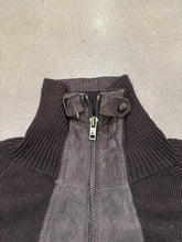 Load image into Gallery viewer, 2000s Gucci by Tom Ford hybrid suede cashmere jacket
