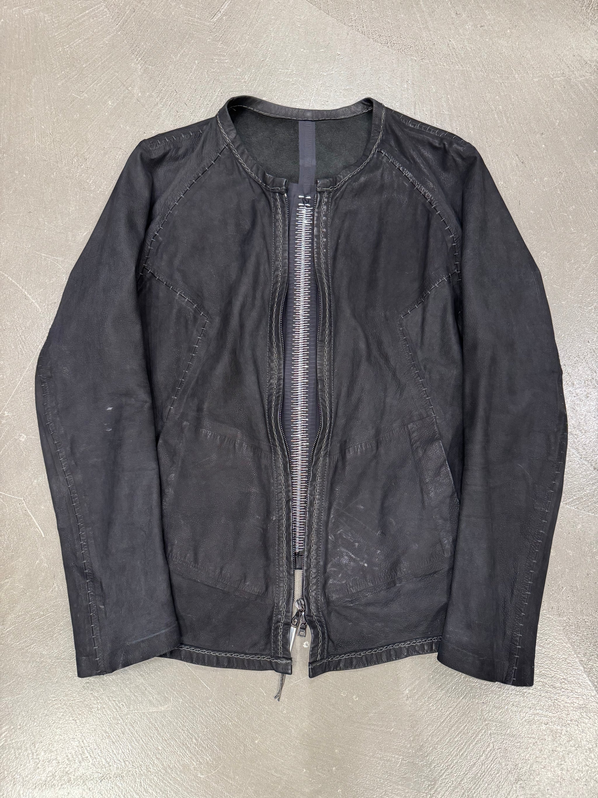 Isaac Sellam artisanal metal spine leather jacket – elevated