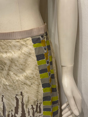 2018 Prada Duomo painting skirt