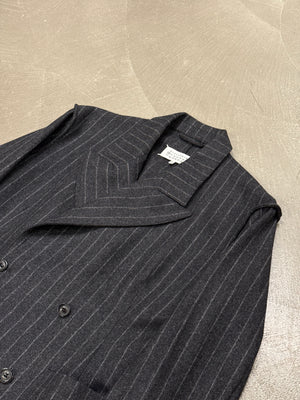 A/W2020 Maison Margiela pinstripe wool double breasted jacket
