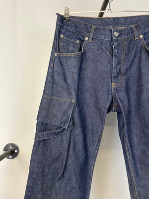 AW2004 Helmut Lang bondage cargo denim