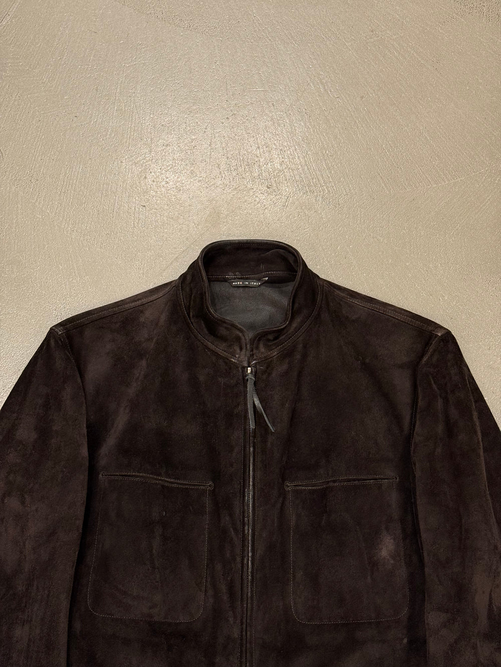 2000s Gucci by Tom Ford suede leather jacket