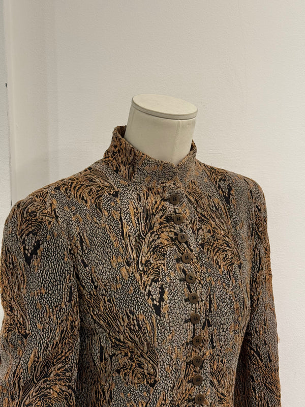 A/W1989 Giorgio Armani paisley brocade jacket