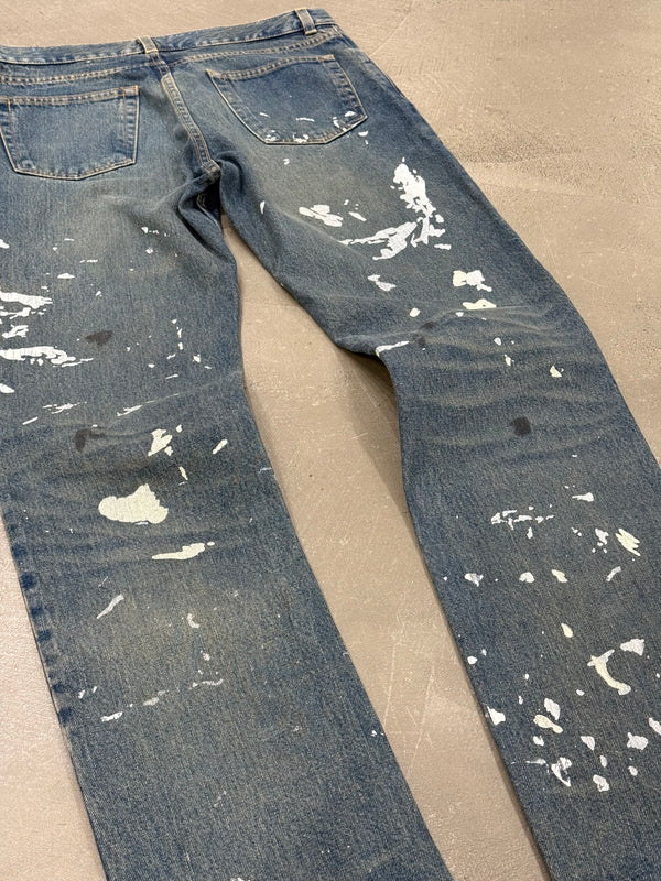 1998 Helmut Lang runway painter denim