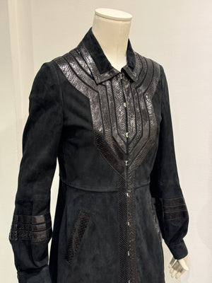 2000s Gucci by Tom Ford real python coat
