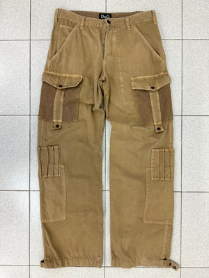 SS2003 D&G wide parachute cargo pants