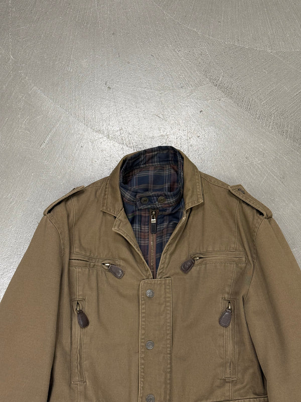 A/W2004 Dsquared2 multi pocket double layer cotton jacket
