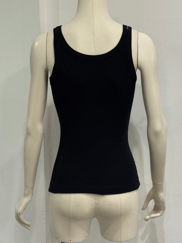 S/S2003 Dolce & Gabbana lace-up tank top