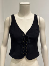 Load image into Gallery viewer, 1990s Moschino lace-up corseted top
