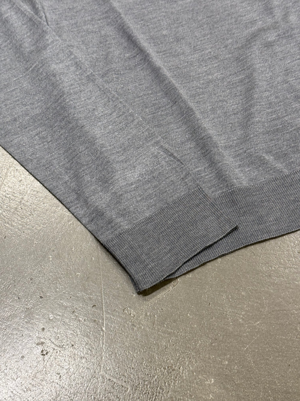 S/S2005 Dior by Hedi Slimane runway silk crewneck sweater
