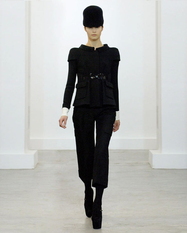 A/W2006 Balenciaga by Nicolas Ghesquiere runway structured vest