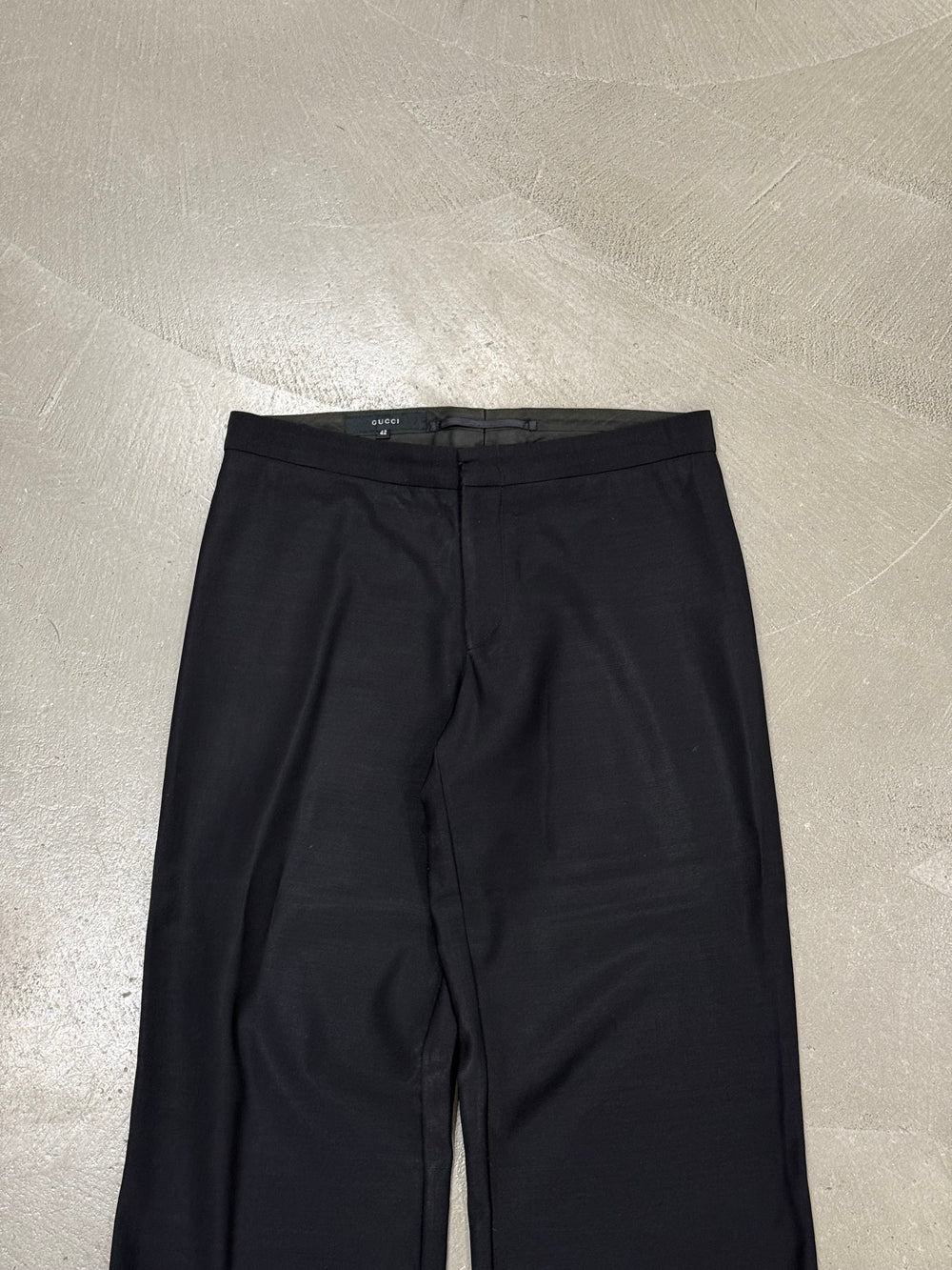 1999 Gucci by Tom Ford wide-leg tailored pants