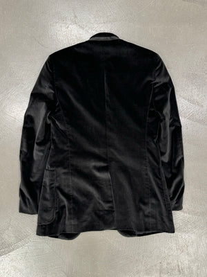 1990s Gucci by Tom Ford velour blazer jacket