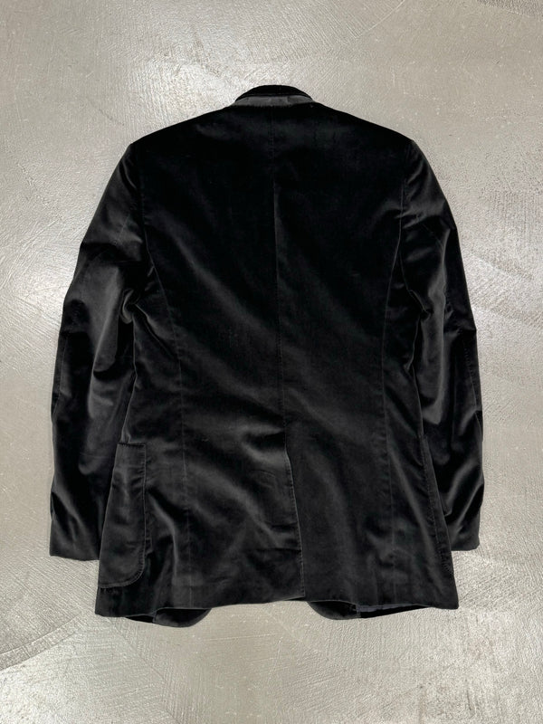 1990s Gucci by Tom Ford velour blazer jacket