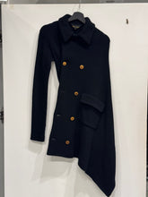 Load image into Gallery viewer, A/W2002 Comme des Garçons twisted asymmetrical runway jacket
