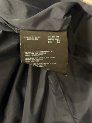 2011 Prada 2-in-1 double nylon jacket