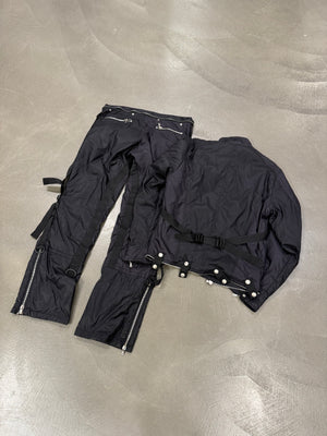AW2003 Dolce & Gabbana bondage parachute runway jumpsuit/set