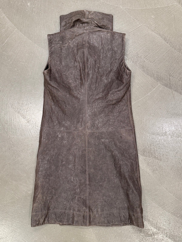 S/S2011 Rick Owens long leather vest