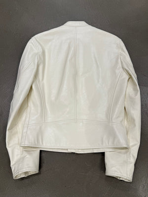 S/S2020 Maison Margiela MM6 five zipper leather jacket
