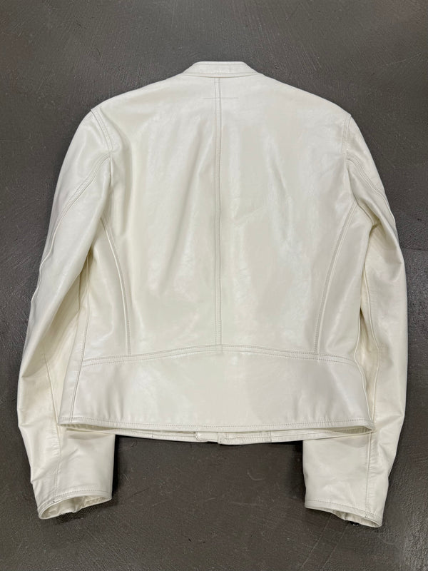 S/S2020 Maison Margiela MM6 five zipper leather jacket