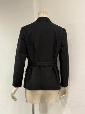 2000s Prada belted tailored jacket
