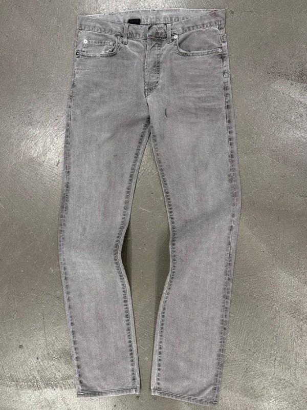 2000s Dior by Hedi Slimane slim grey jeans