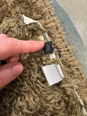 A/W2005 Roberto Cavalli shearling faded jacket